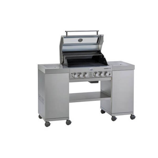 Gasgrill Rösle BBQ-Island Videro G4-SL Edelstahl