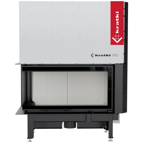 Kamineinsatz Kratki Nadia 14 | 14 kW Eckkamin