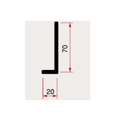 Kaminzubehör Schmid - Blendrahmen für Ekko L / R 55(34) h