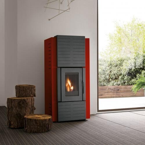 Pelletofen PALAZZETTI Ecofire Olga Idro 24kW wasserführend