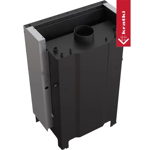Kamineinsatz Kratki MBA 17 kW Schiebetür wasserführend
