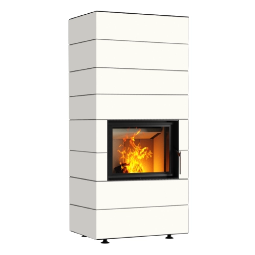 Kaminbausatz Neocube F10 Black & White Edition 4,8 kW