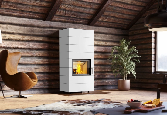 Kaminbausatz Neocube F10 Black White