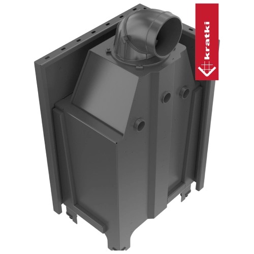 Kamineinsatz Kratki MBZ 13 kW Eckkamin