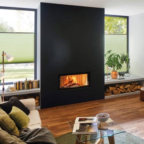 Kamineinsatz SPARTHERM Varia Ah H2O 10,4 kW Schiebetür wasserführend