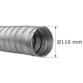 Flexrohr Ø 110 mm aus Edelstahl - einlagig - Jeremias EW-LINE-FLEX-FU