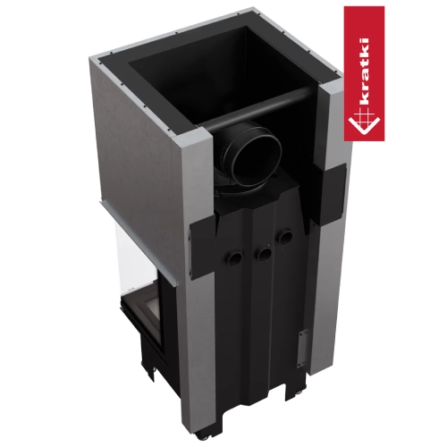 Kamineinsatz Kratki NBC 600/400 9 kW Schiebetür