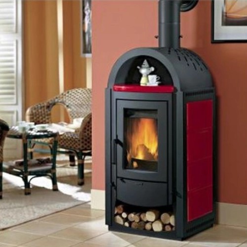 Kaminofen La Nordica Svezia New BII 10,6 kW mit Warmhaltefach