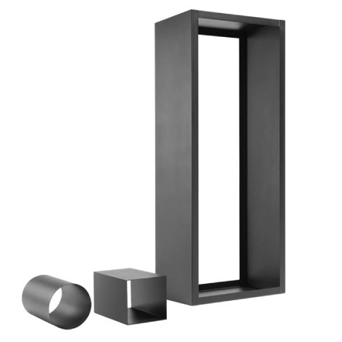 Kaminzubehör Oranier - Holzregal Stahl Schwarz