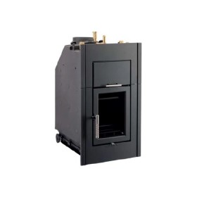 Kachelofeneinsatz Leda Diamant H100 W 12,5 kW wasserführend