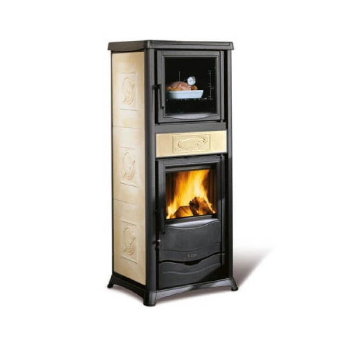 Kaminofen La Nordica Rossella Plus Forno Evo 9,1 kW mit Backfach