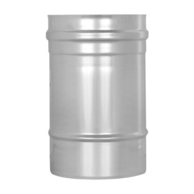 Edelstahlschornstein - Längenelement 250 mm - einwandig - Jeremias EW-SILVER
