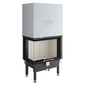 Kamineinsatz SPARTHERM Varia 2L-68h 9,6 kW Eckkamin Schiebetür