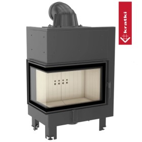 Kamineinsatz Kratki MBM 10 kW Eckkamin