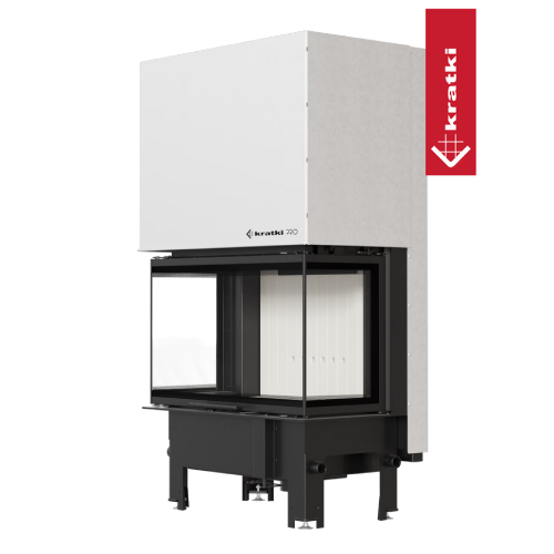 Kamineinsatz Kratki Regnor 800/400 8 kW Schiebetür