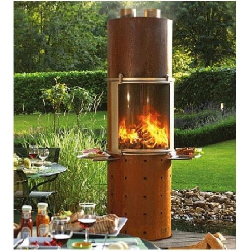 Kaminofen Cera Design Terrassenofen Ascot
