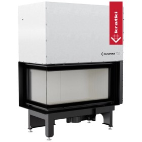 Kamineinsatz Kratki Nadia 14 | 14 kW Eckkamin