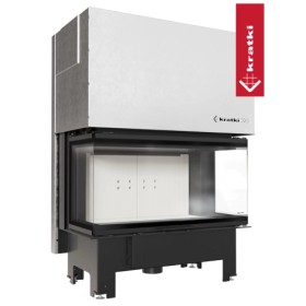 Kamineinsatz Kratki NBC 1000/400 15 kW Schiebetür