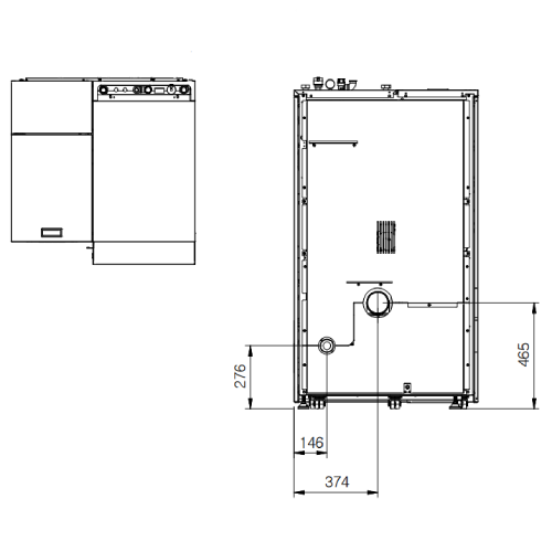 Pelletkessel La Nordica Extraflame PR 20 | 20 kW