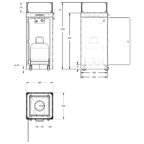 Gartenkamin Wamsler Ambiente 40