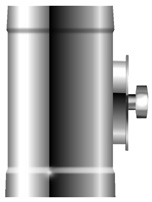 Prüföffnung mit Quetschdeckel maximal 200°C - doppelwandig - Schräder Future DW