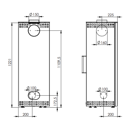 Kaminofen Fireplace Royal 6 kW