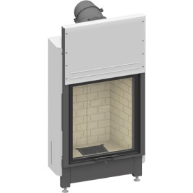 Kamineinsatz SCHMID Lina 6780h 9 kW Frontkamin Schiebetür