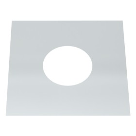Edelstahlschornstein - Deckenblende einteilig 0° - doppelwandig - Jeremias DW-Vision