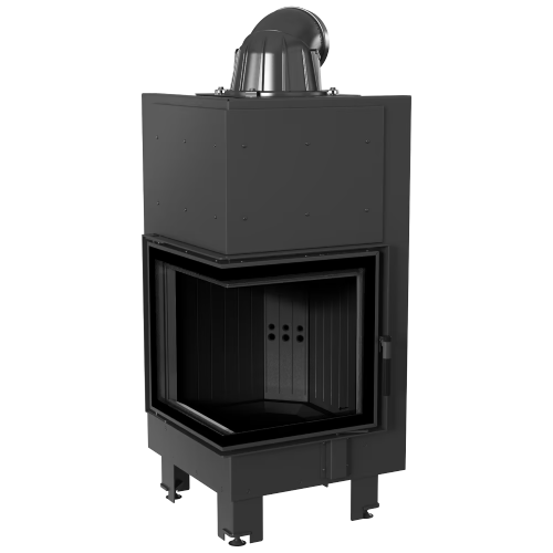 Kamineinsatz Kratki MBN 8 kW Eckkamin
