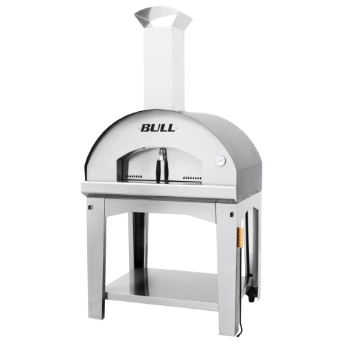 Pizzaofen Bull BBQ Holz XL Standgerät 80x60cm