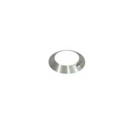 Edelstahlschornstein - Wandrosette mit Dichtband - doppelwandig - Schiedel Metaloterm MF