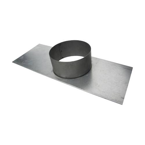 Stutzenblech 35 x 15 cm - 1 Stutzen - CB-tec