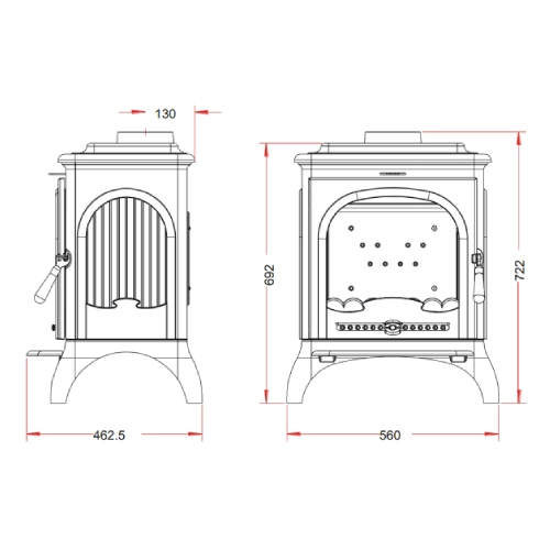 Kaminofen Invicta Seville 2 | 7 kW