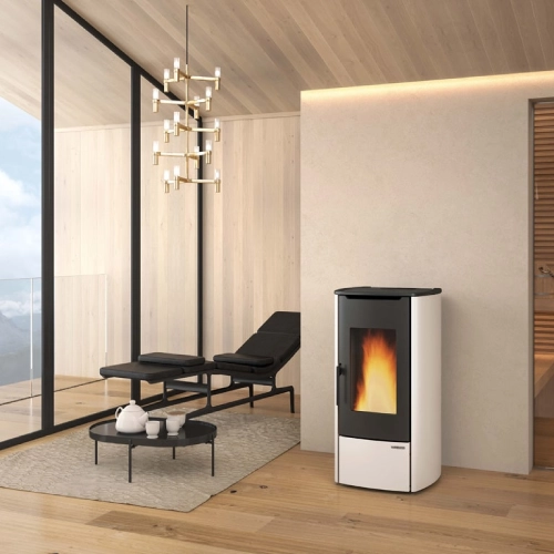 Pelletofen La Nordica Extraflame Marina Idro H11 | 14,8 kW Wasserführend