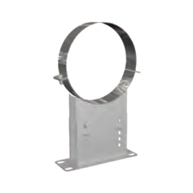 Edelstahlschornstein - Wandhalter verstellbar 90 - 160 mm - doppelwandig - eka complex D