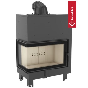 Kamineinsatz Kratki MBO 15 kW Eckkamin
