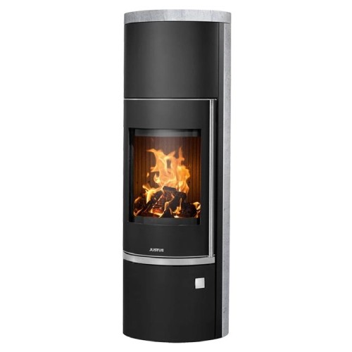 Kaminofen Justus Faro W+ 2.0 | 7 kW Speicherofen Kaminofen Justus Faro W+ 2.0 | 7 kW Speicherofen