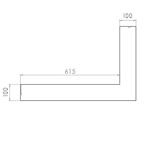 Gaskaminzubehör DRU - Einbaurahmen für Maestro 60/2 Tall RCH