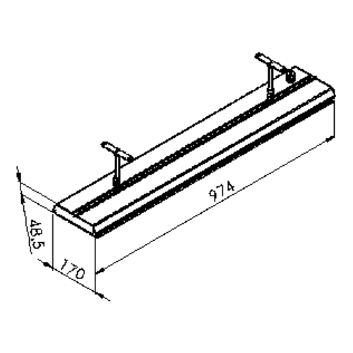 Heizstrahler Heatstrip Elegance 1800 W