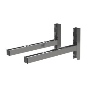 Edelstahlschornstein - Wandstützen 475 mm - doppelwandig - Reuter DW-Systeme