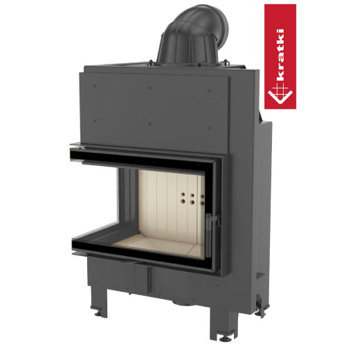 Kamineinsatz Kratki MBM 10 kW Eckkamin