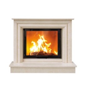 Kaminbausatz CAMINA N26 | 9 kW Naturstein-Anlage