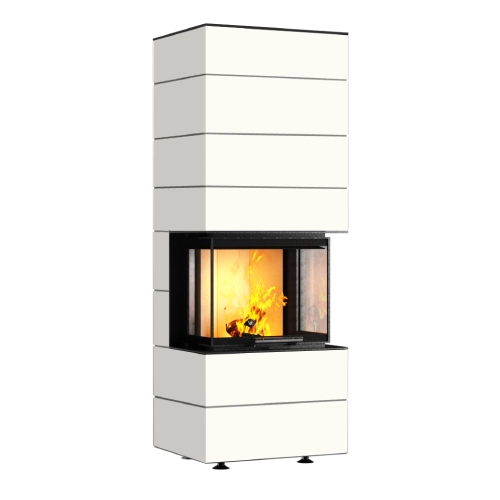 Kaminbausatz Neocube P10 Black & White Edition 5,7 kW