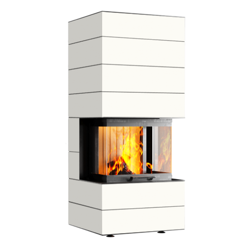 Kaminbausatz Neocube P30 Black & White Edition 10 kW