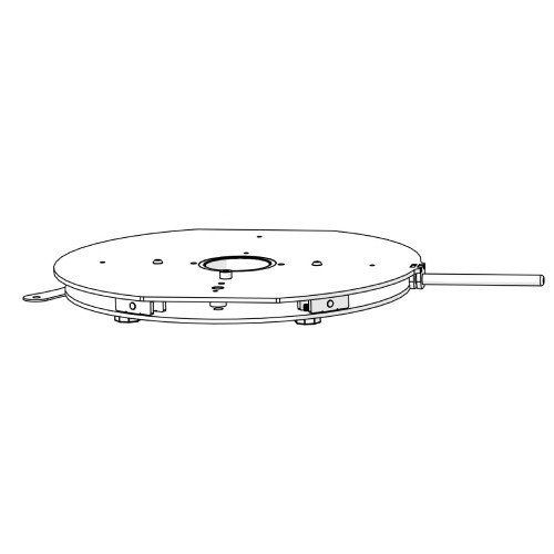 Kaminzubehör Lotus - Drehsockel 90/180/360° für Allure
