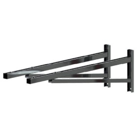 Edelstahlschornstein - Wandstützen & Querträger 1120 mm - doppelwandig - Reuter DW-Systeme