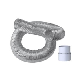 LAS-Schornstein - Flexibles Edelstahlrohr, Rolle 6 m, Ø100 mm - DRU LAS ES-I 150/100