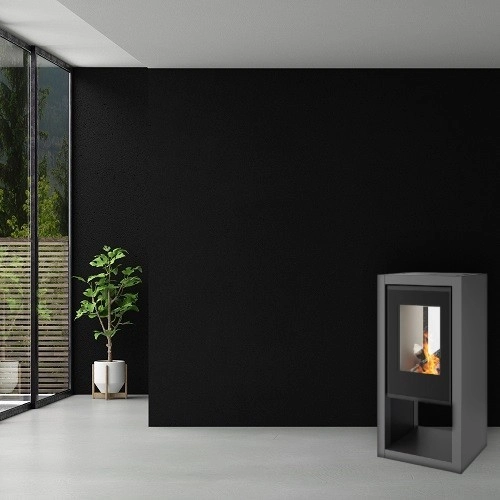 Kaminofen Spartherm Ambiente A8 | 6 kW Speicherofen Durchsicht