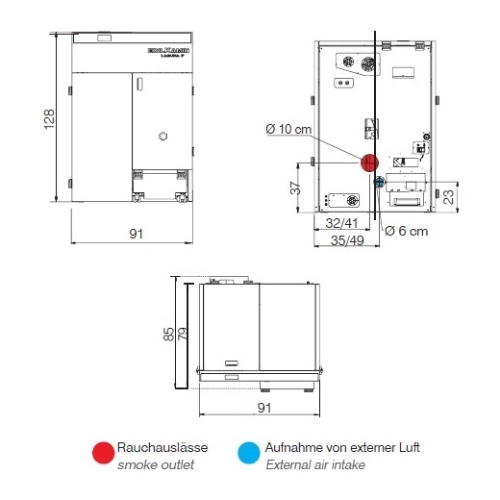 Pelletkessel Edilkamin Laguna2 P24 | 24,2 kW