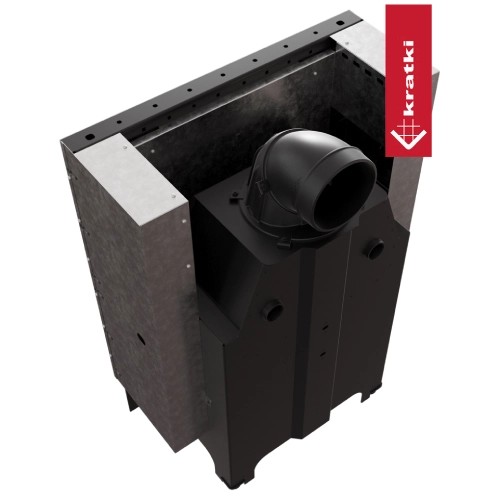 Kamineinsatz Kratki MBM 10 kW Schiebetür